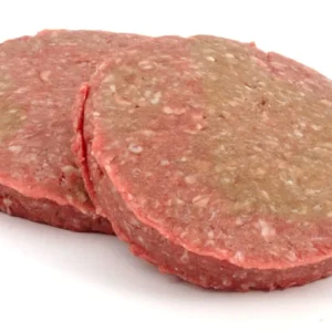 Six-ounce beef burger patties from Pure Valley Farms