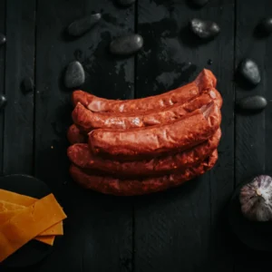 Beef smokies from Pure Valley Farms, six per package